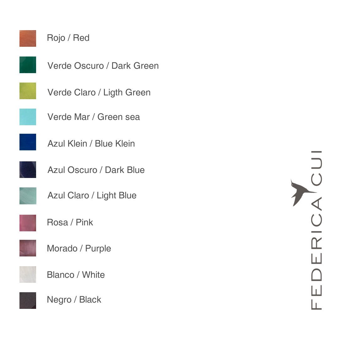 PENDIENTE CON CRISTAL