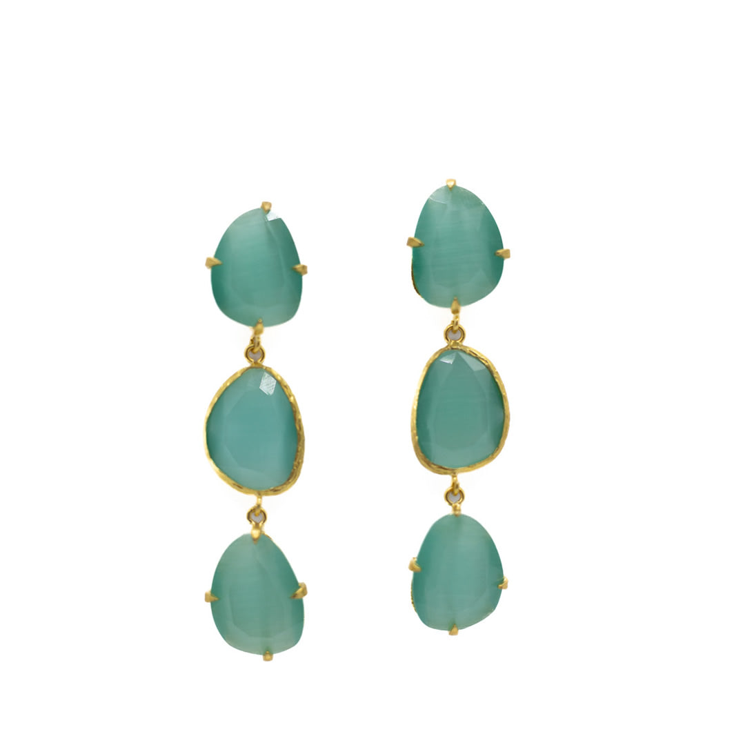 PENDIENTE TRIPLE GRAPAS