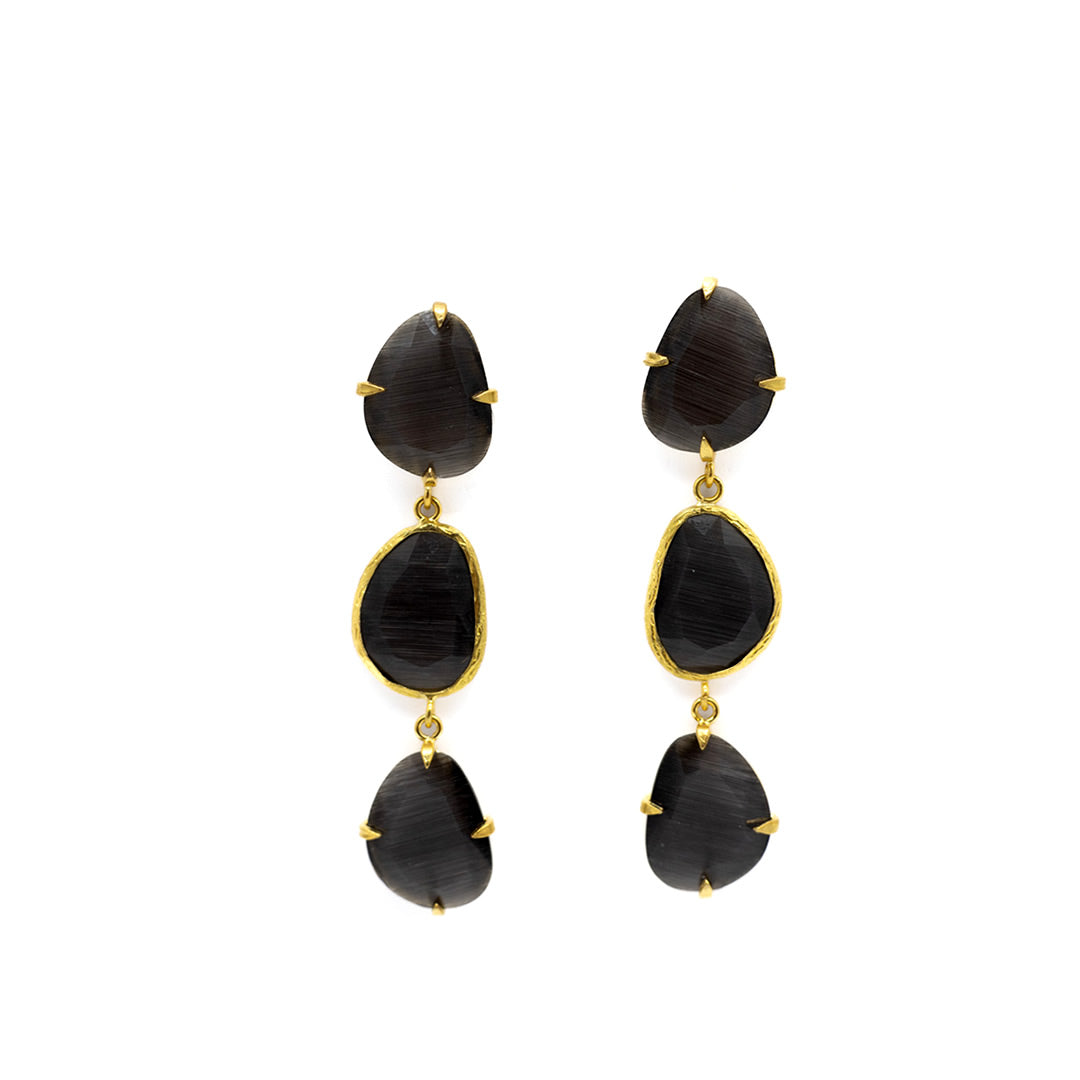 PENDIENTE TRIPLE GRAPAS