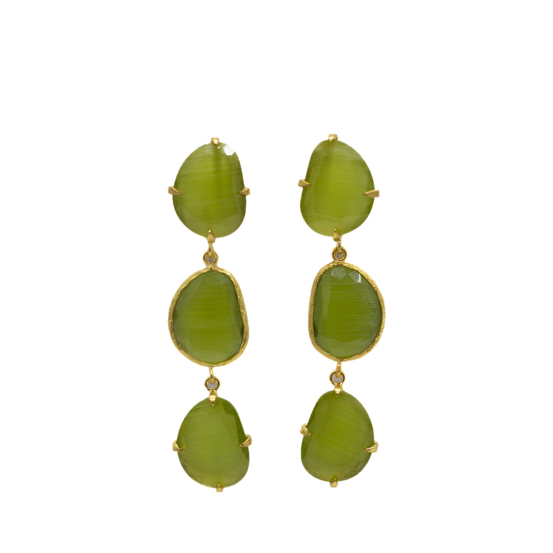 PENDIENTE TRIPLE GRAPAS