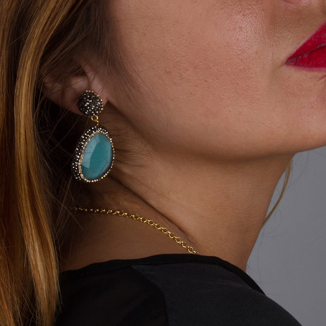 PENDIENTE TILLA SWAROVSKI