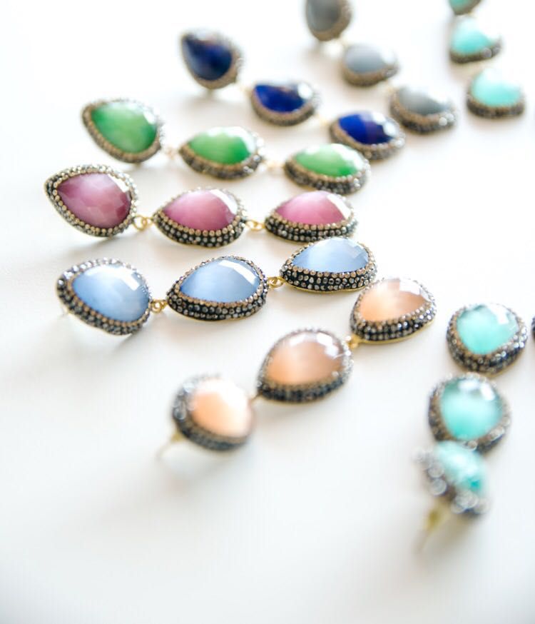 PENDIENTE GOTA TRIPLE SWAROVSKI