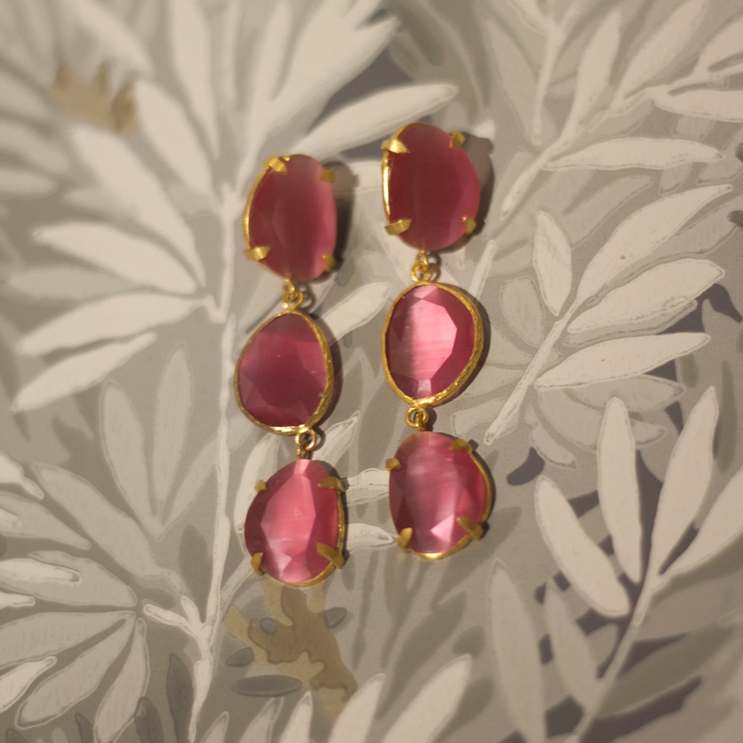 PENDIENTE TRIPLE GRAPAS